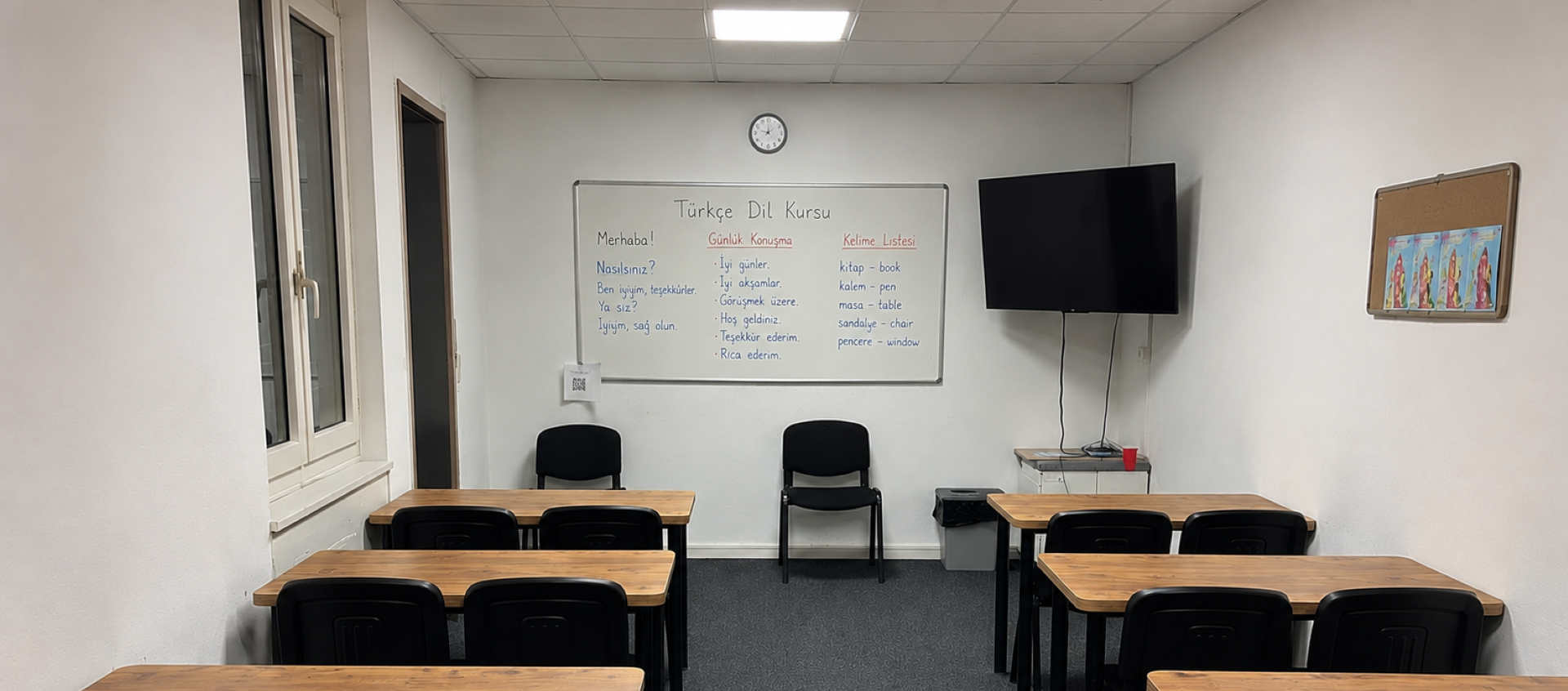Salle de cours d’Initiative Genève
